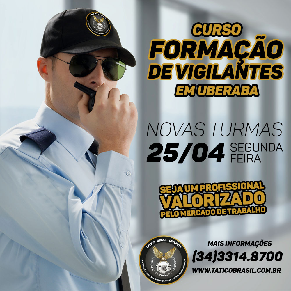 Curso Formação de Vigilantes Noturno - 25/04